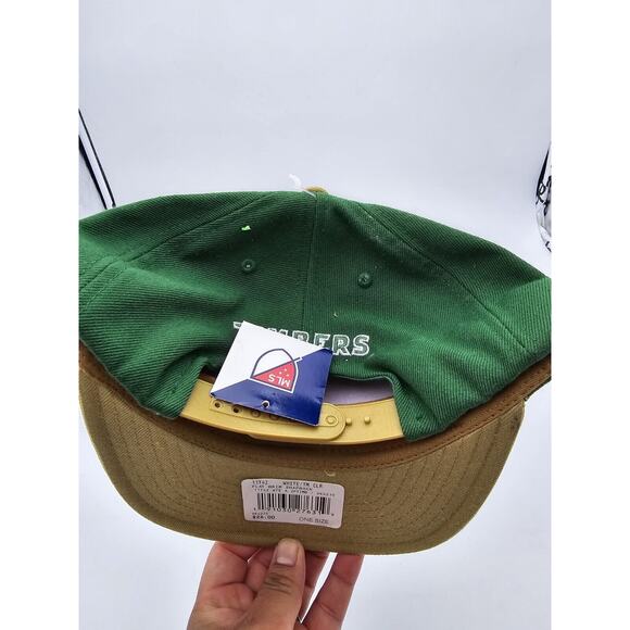 Portland Timbers Snap Back Hat Cap White Green Adidas MLS Soccer Adjustable New - Picture 4 of 6